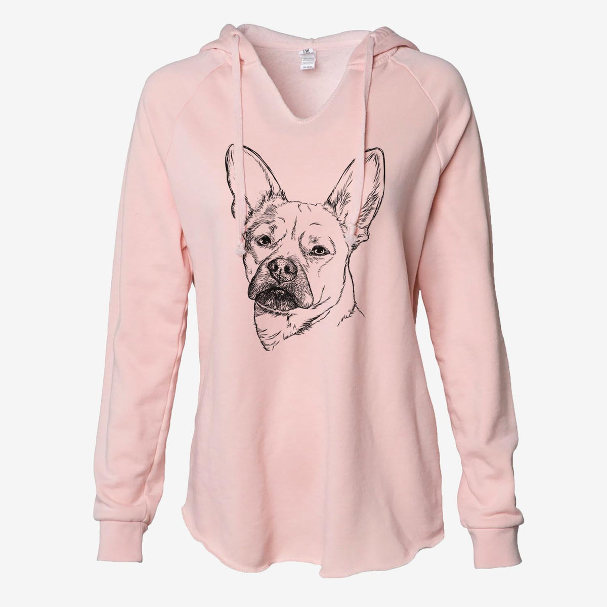 Frankie the Mixed Breed - Cali Wave Hooded Sweatshirt