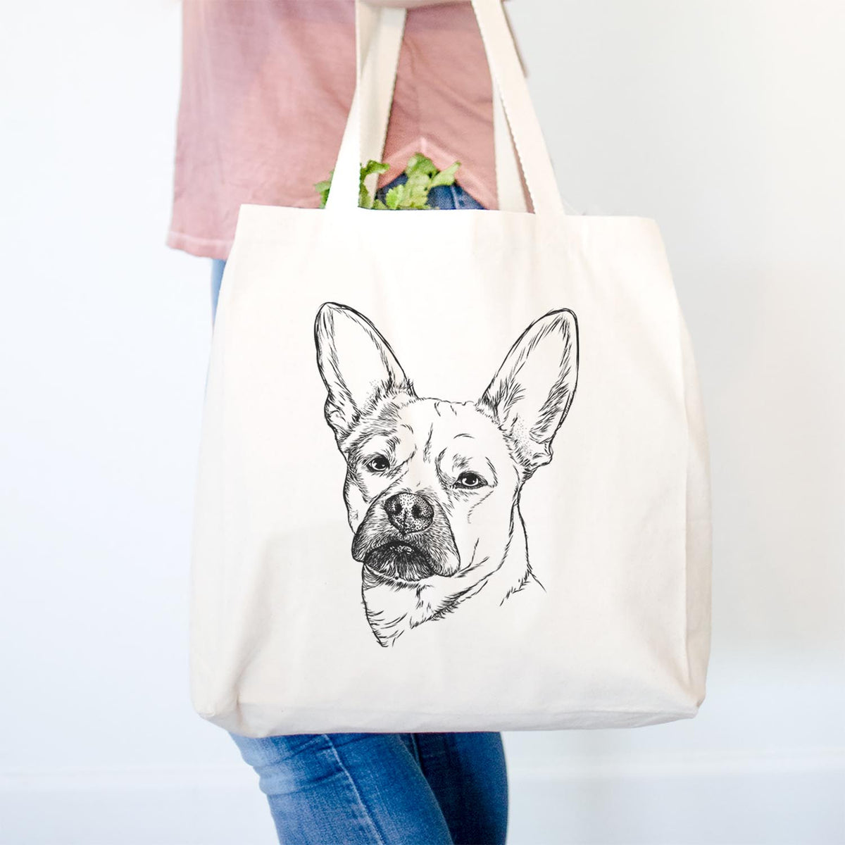 Frankie the Mixed Breed - Tote Bag