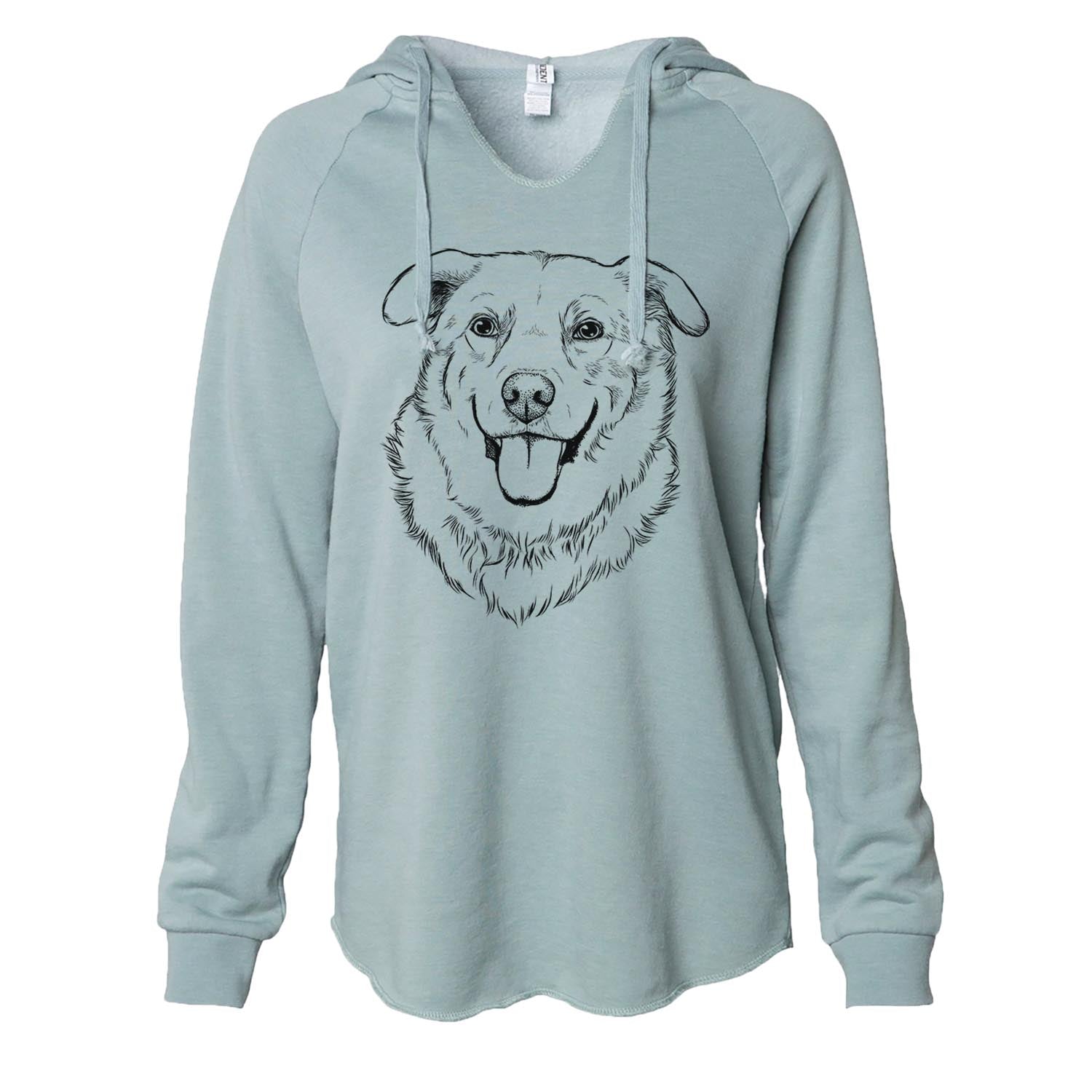 Freeley the Mixed Breed - Cali Wave Hooded Sweatshirt