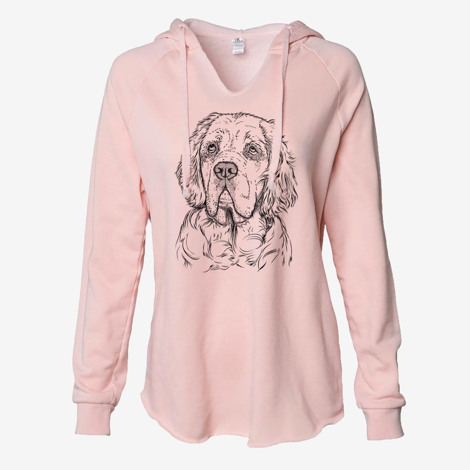 Gary the Clumber Spaniel - Cali Wave Hooded Sweatshirt