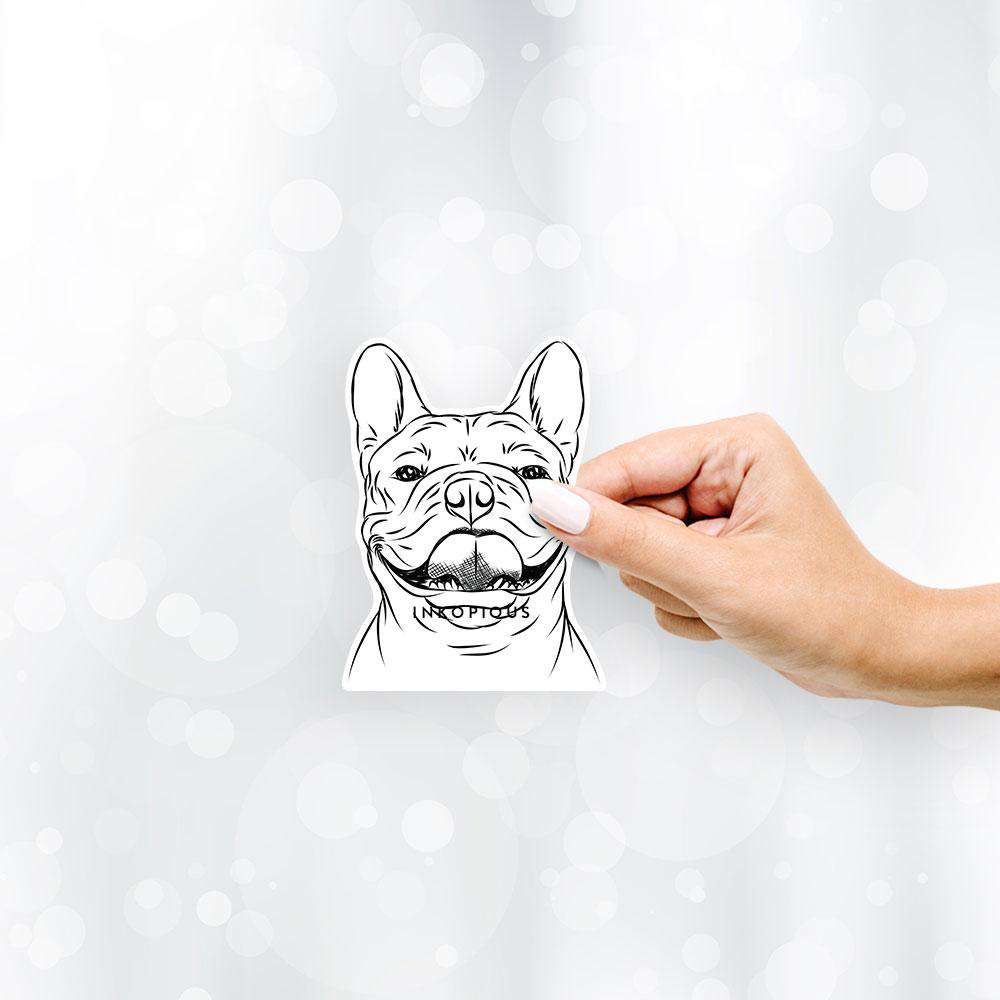 Gaston the French Bulldog - Decal Sticker