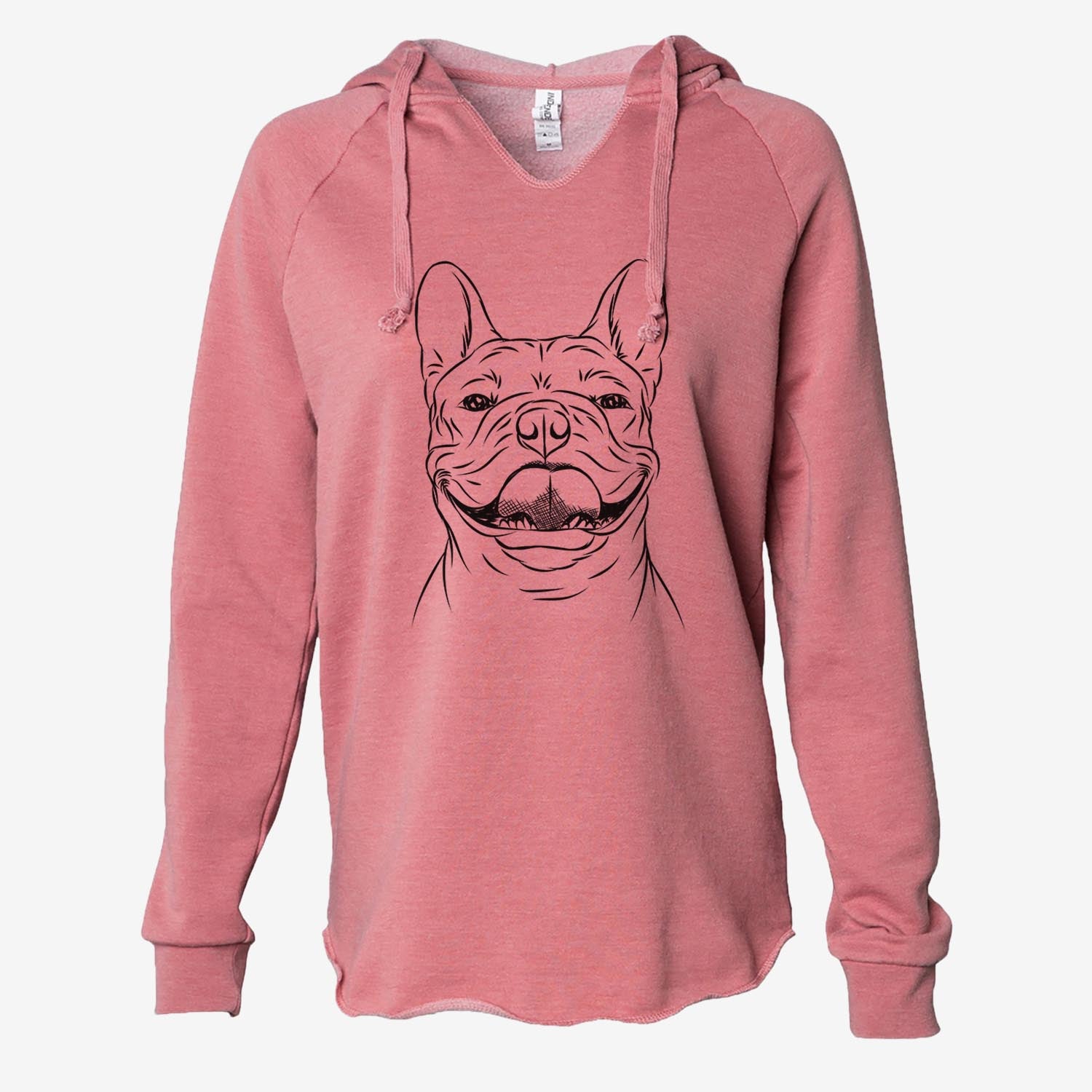 Gaston the French Bulldog - Cali Wave Hooded Sweatshirt