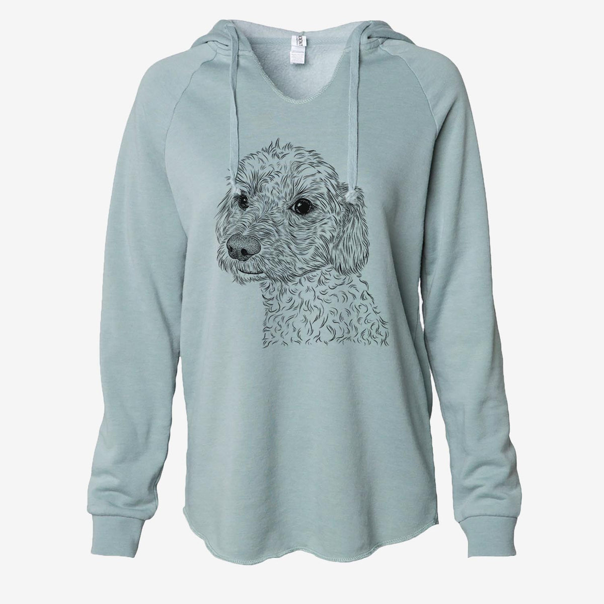 Georgie Boy the Mixed Breed - Cali Wave Hooded Sweatshirt