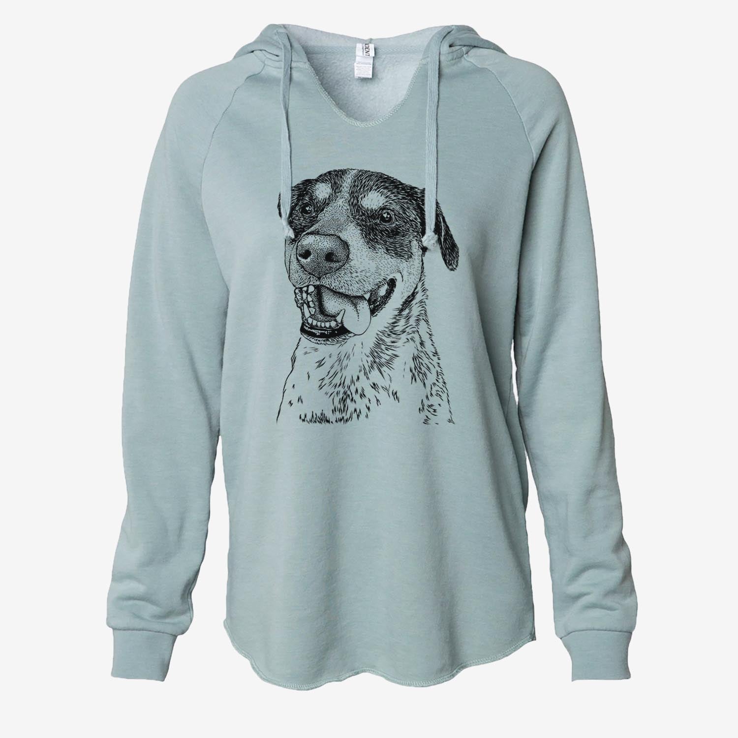 Gerti the Mixed Breed - Cali Wave Hooded Sweatshirt