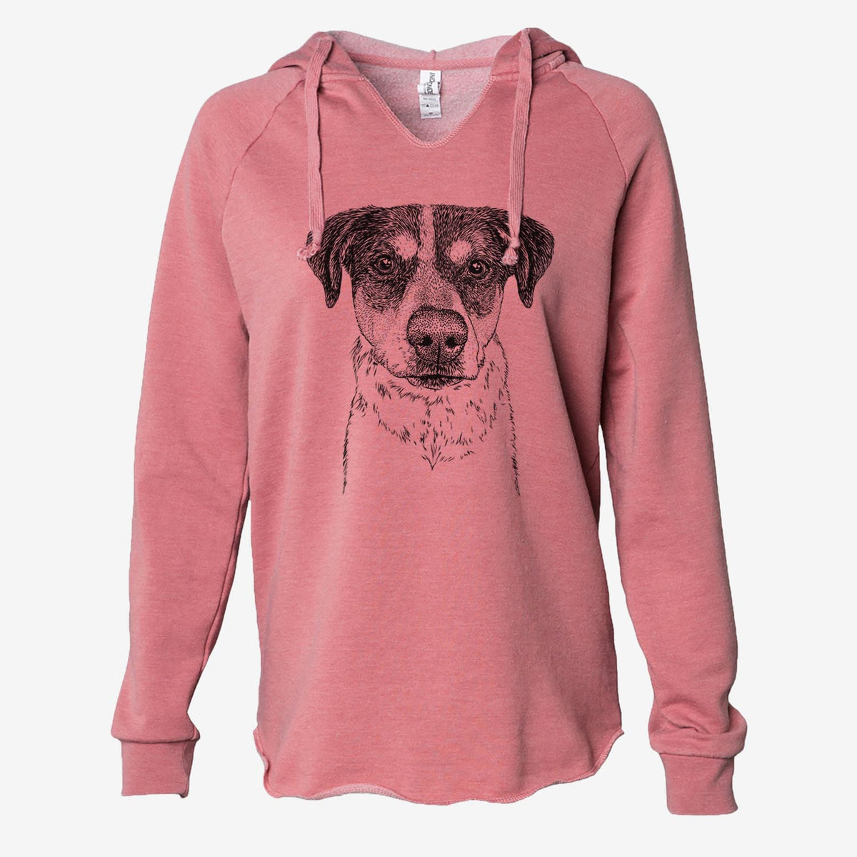 Gertrude the Mixed Breed - Cali Wave Hooded Sweatshirt