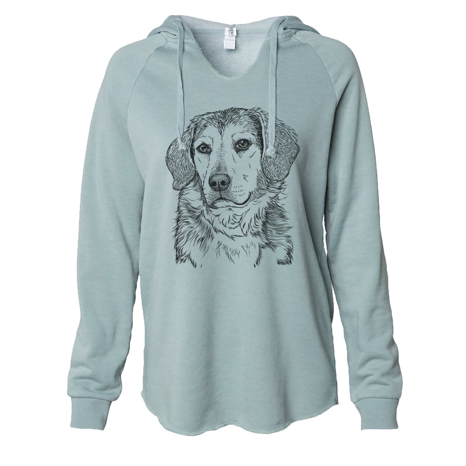 Gunner the Mixed Breed - Cali Wave Hooded Sweatshirt