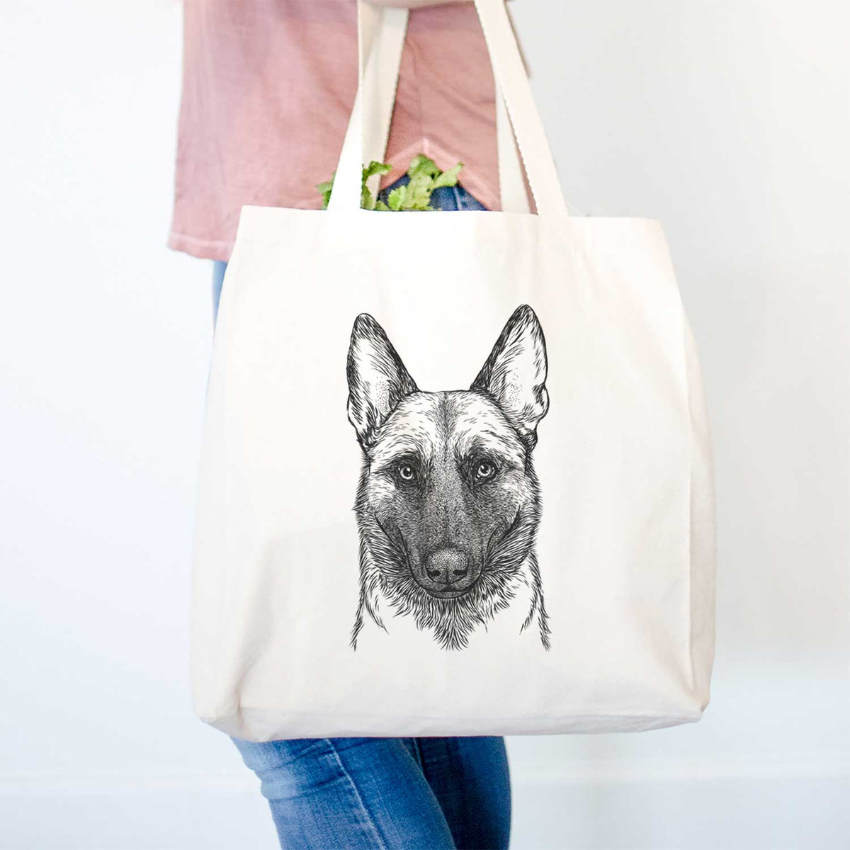 Gunther the Belgian Malinois - Tote Bag