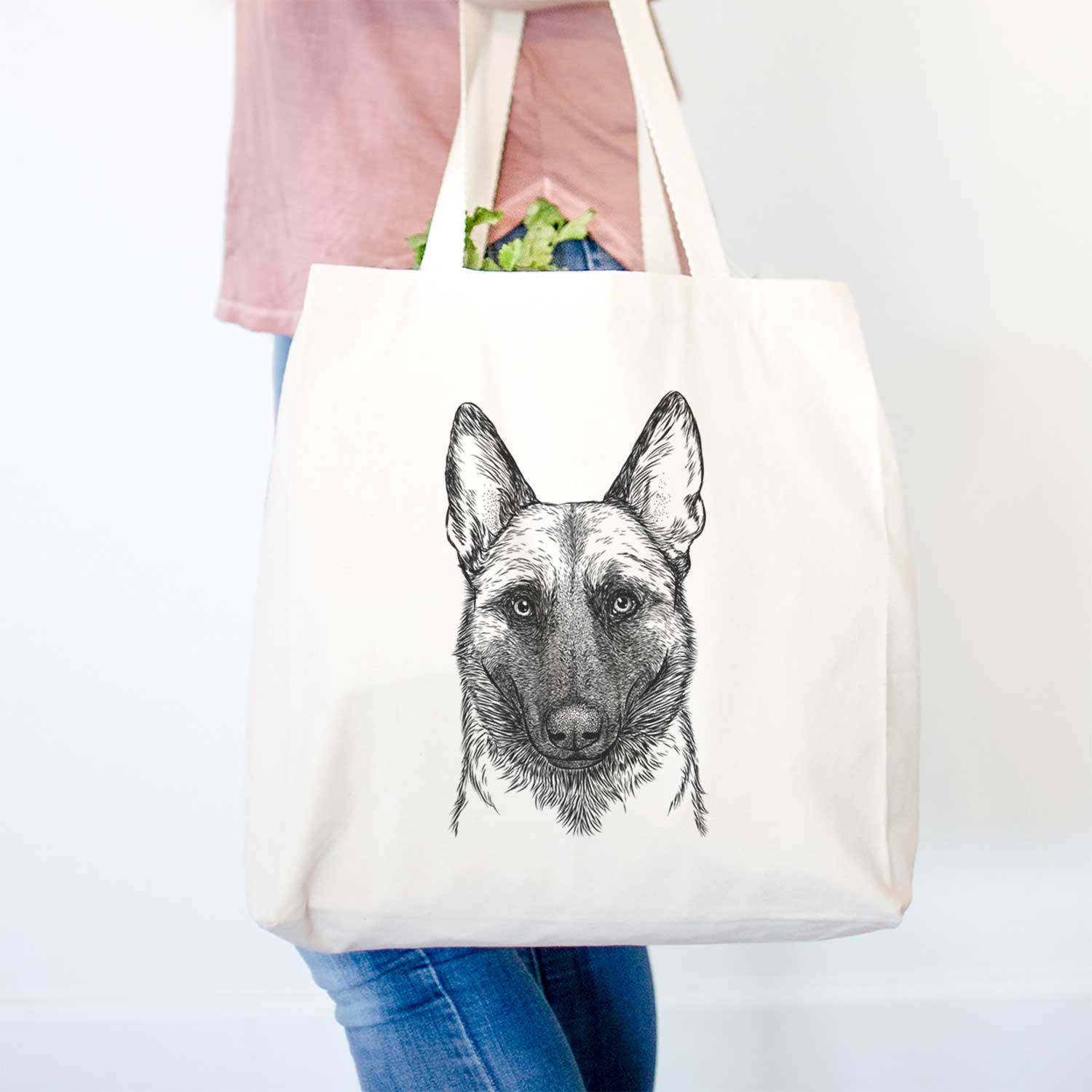 Gunther the Belgian Malinois - Tote Bag