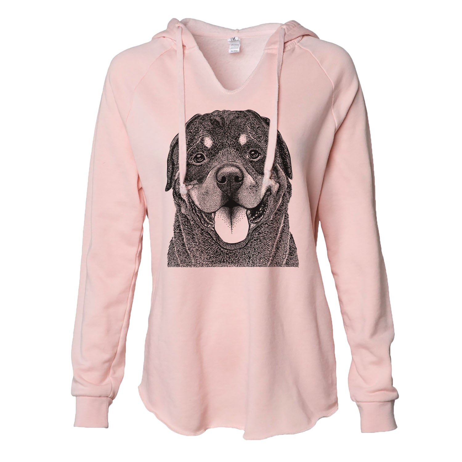 Hagan the Rottweiler - Cali Wave Hooded Sweatshirt