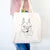 Happy Franco the French Bulldog - Tote Bag