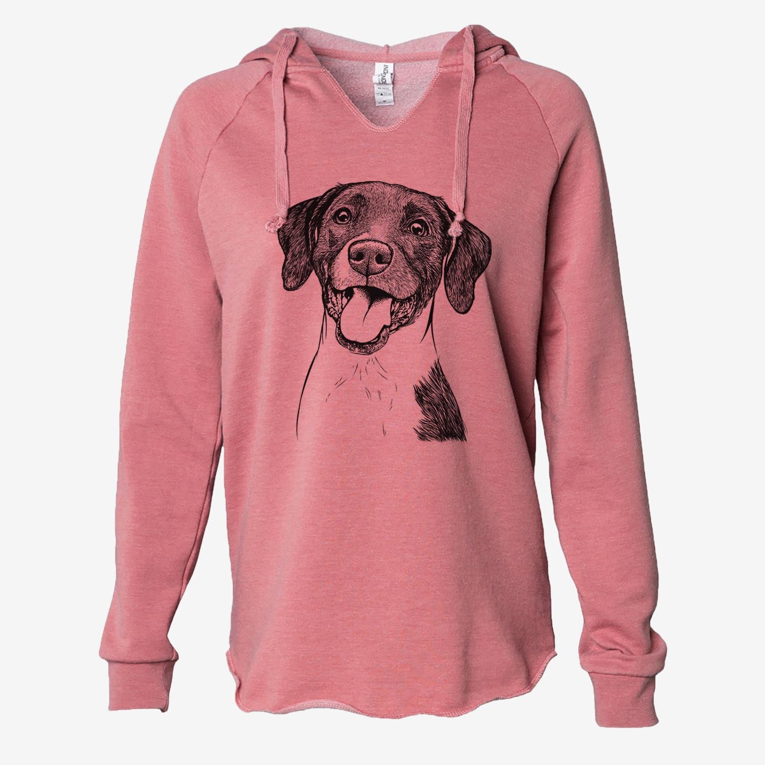 Harper the Mixed Breed - Cali Wave Hooded Sweatshirt