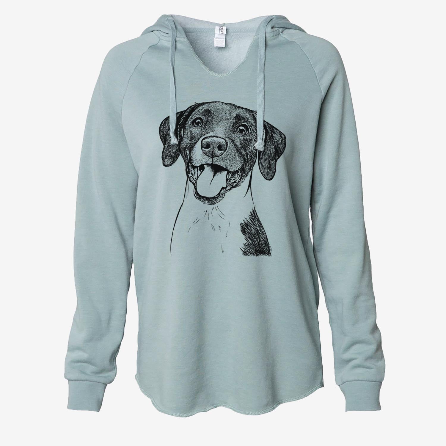 Harper the Mixed Breed - Cali Wave Hooded Sweatshirt