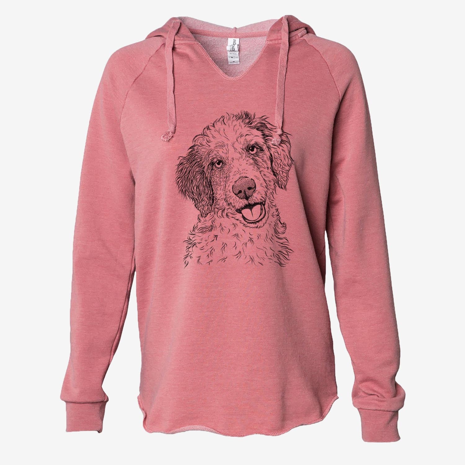 Hoge the Aussiedoodle - Cali Wave Hooded Sweatshirt