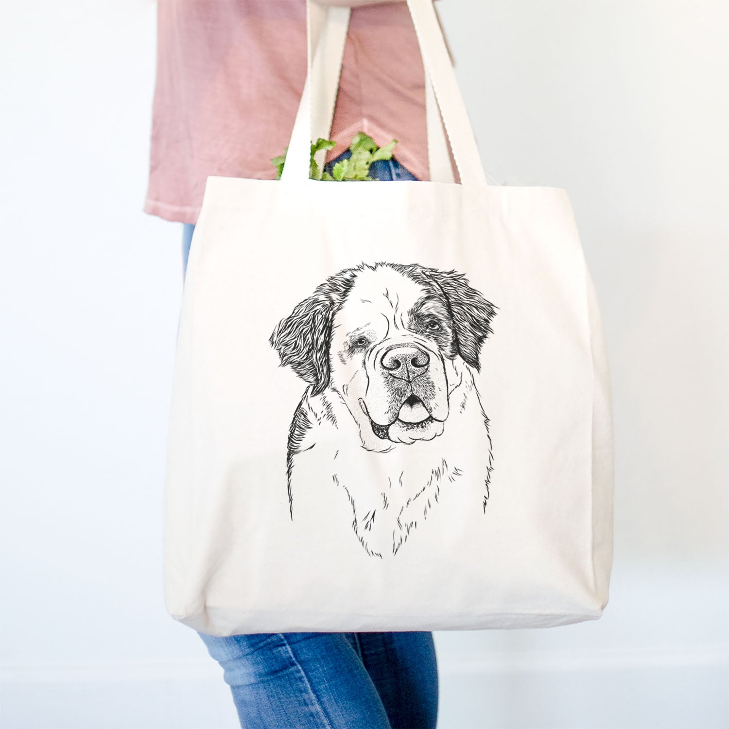 Hook the Saint Bernard - Tote Bag