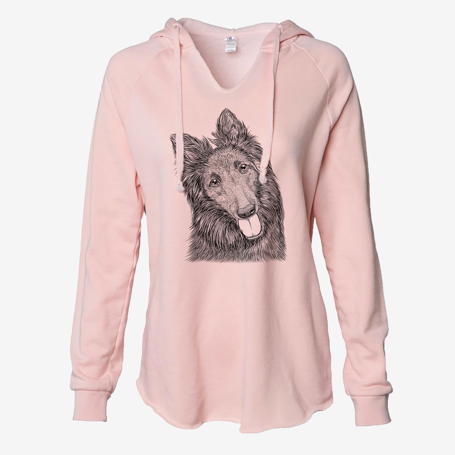 Jaxx the Belgian Tervuren - Cali Wave Hooded Sweatshirt