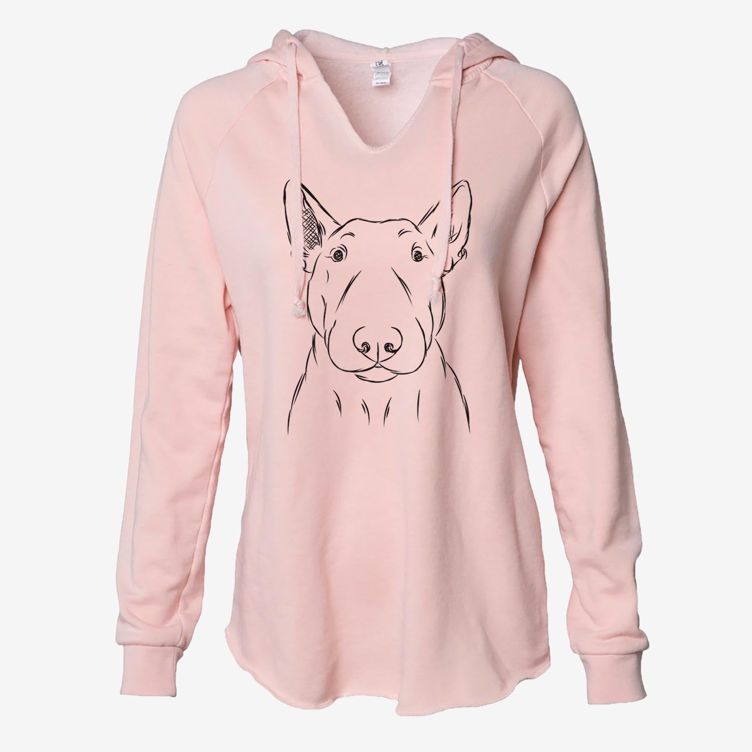 Jett the Bull Terrier - Cali Wave Hooded Sweatshirt