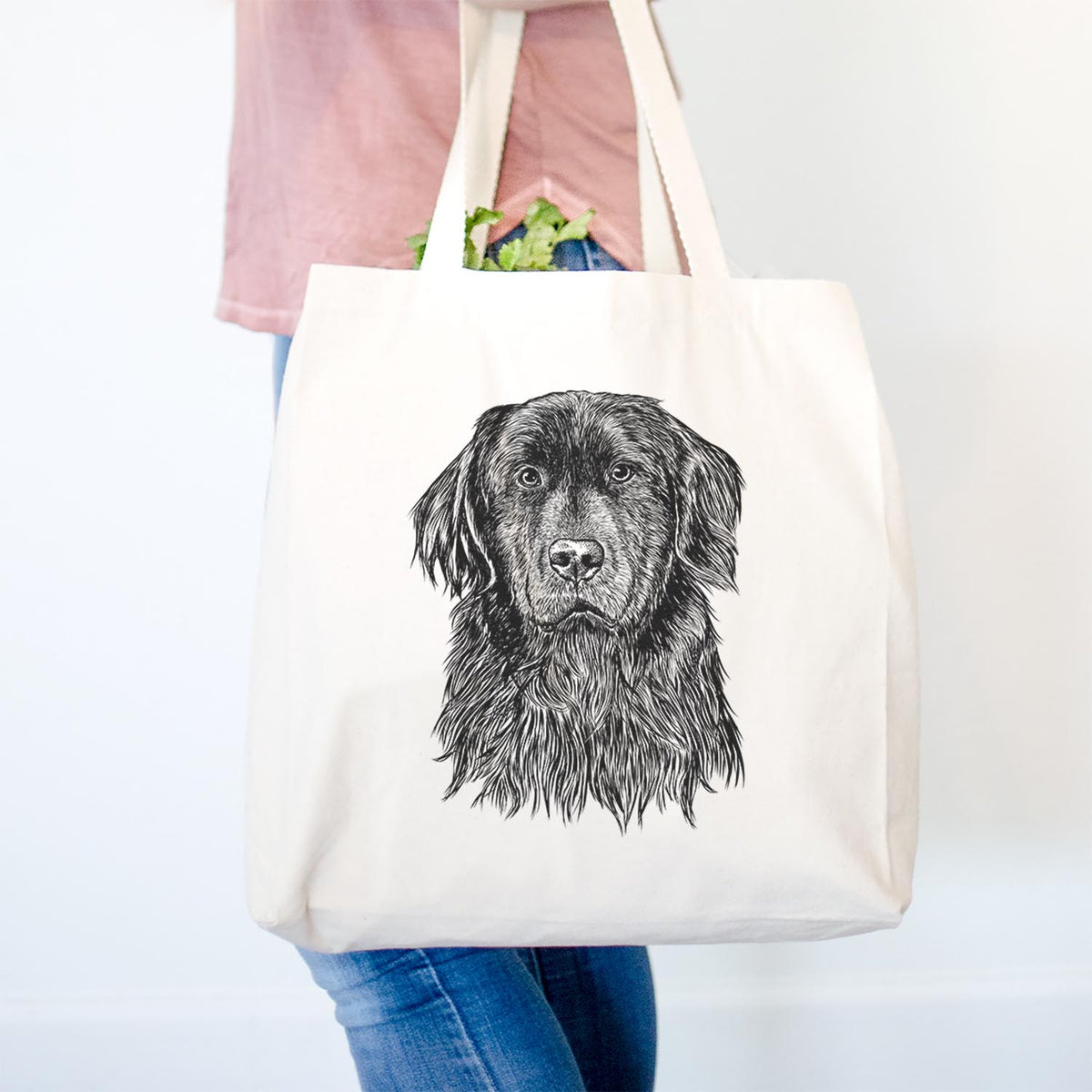 Jinx the Newfoundland - Tote Bag