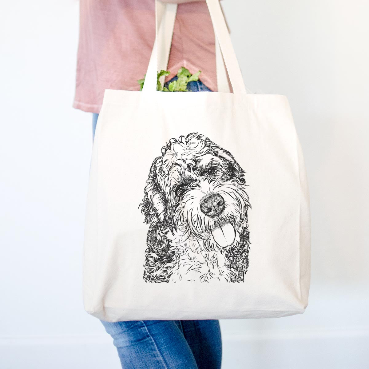 Kaci the Bernedoodle - Tote Bag