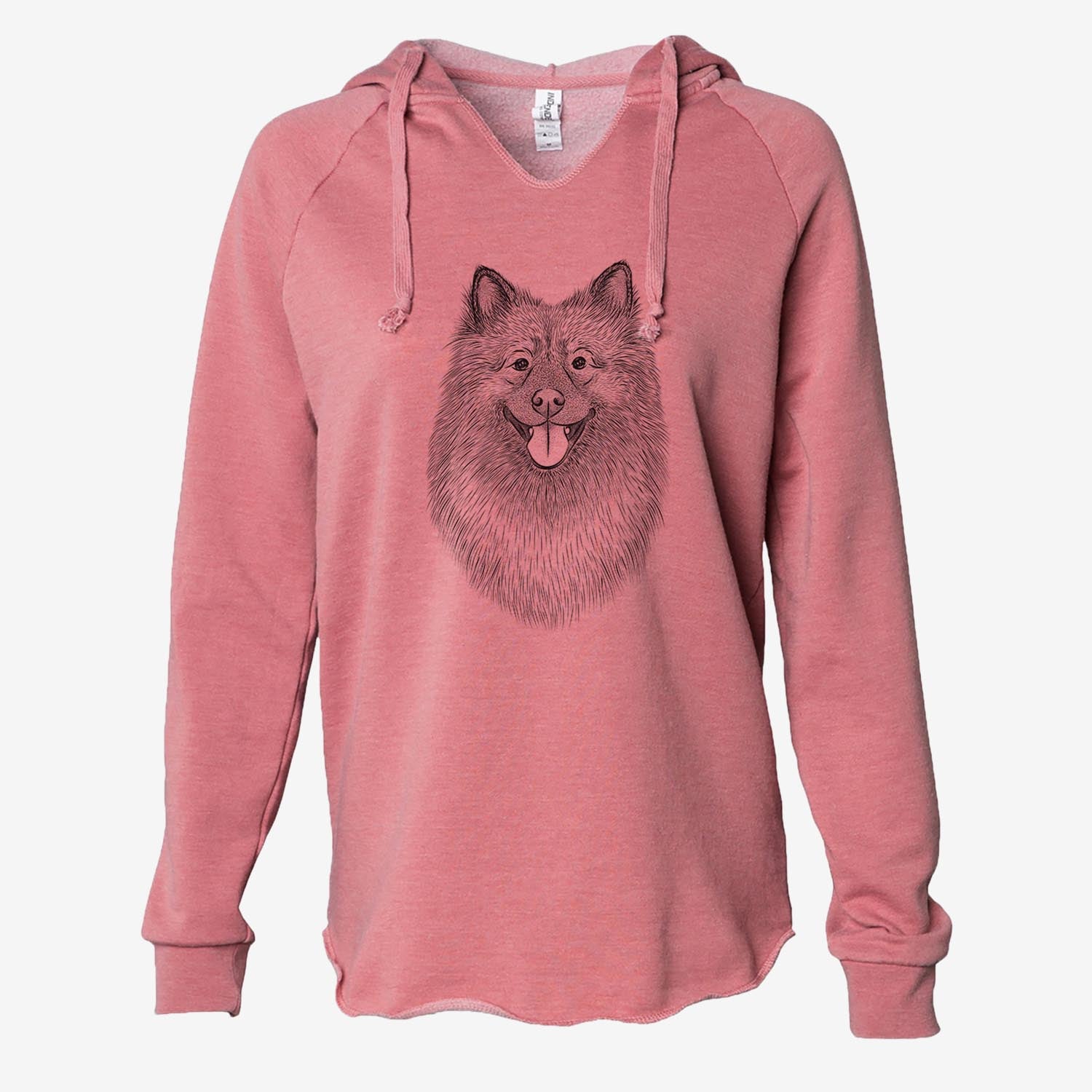 Kai the Keeshond - Cali Wave Hooded Sweatshirt