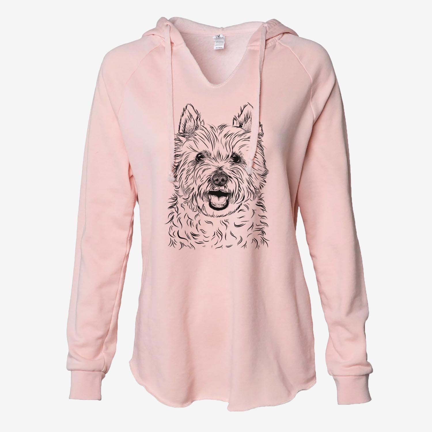 Kami the West Highland Terrier - Cali Wave Hooded Sweatshirt