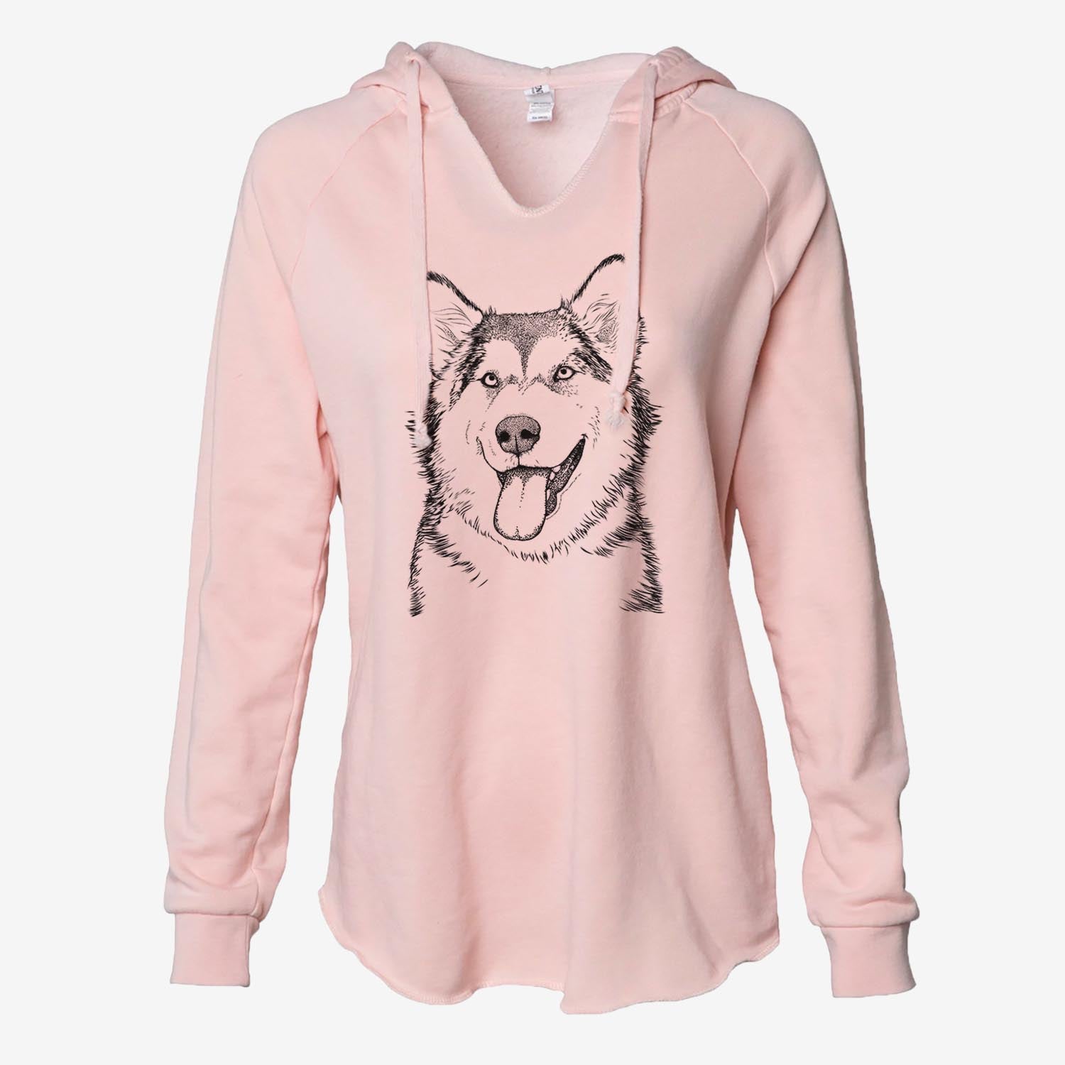 Kaskae the Malamute - Cali Wave Hooded Sweatshirt