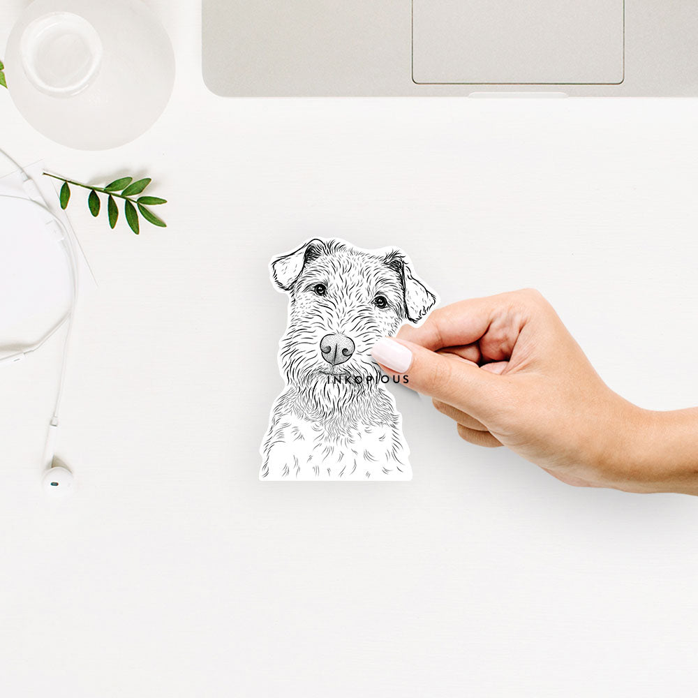 Kiara the Welsh Terrier - Decal Sticker