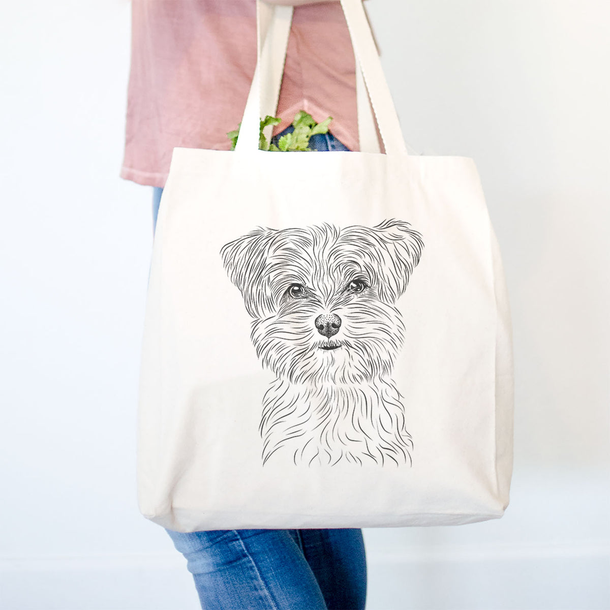 Kiwi the Morkie - Tote Bag