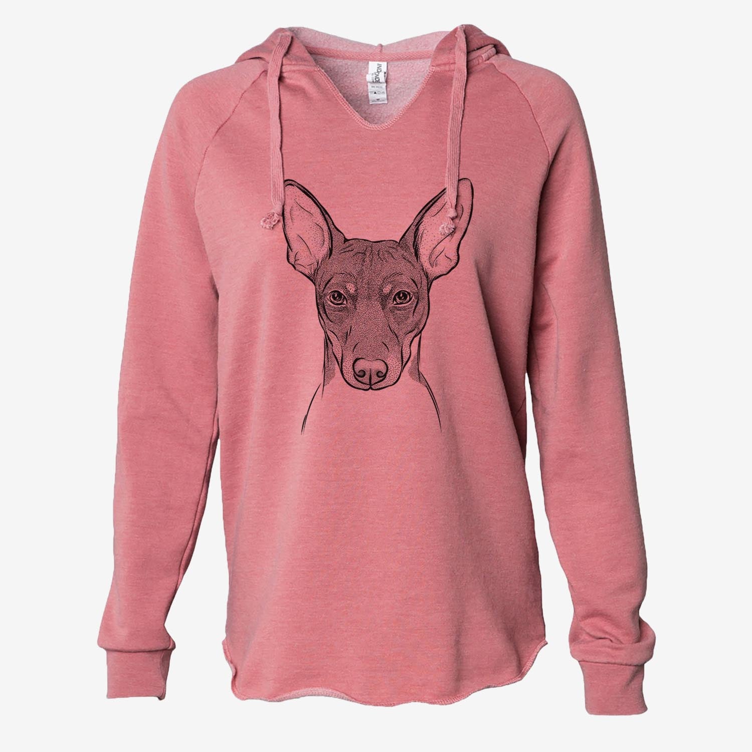 Knox the Rat Terrier - Cali Wave Hooded Sweatshirt