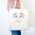 Kozmo the Jack Russell Terrier - Tote Bag