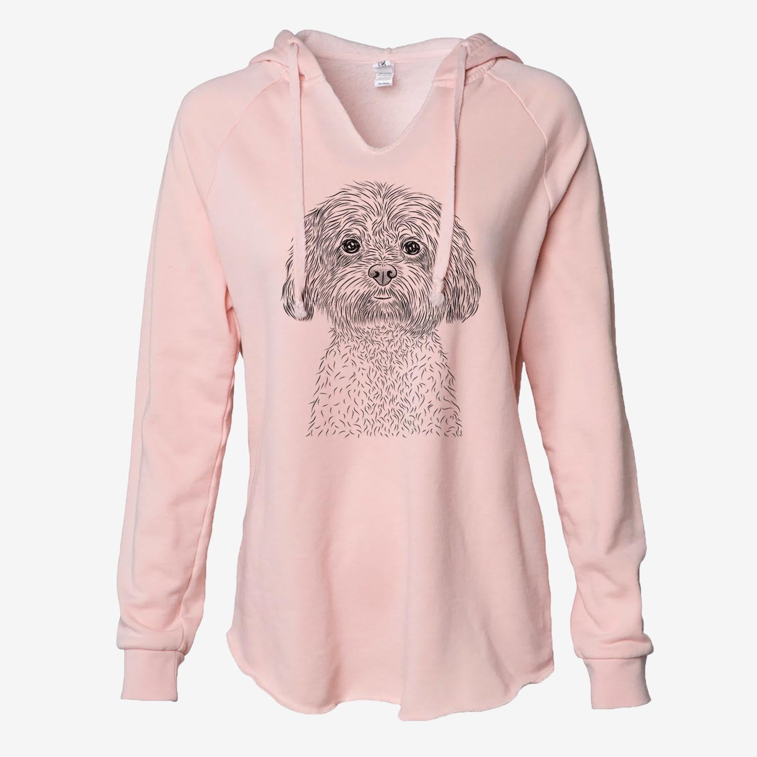 Lane the Lhasa Apso - Cali Wave Hooded Sweatshirt