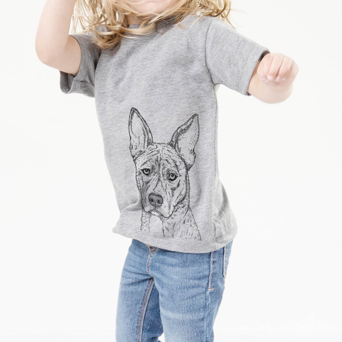 Leo the Ibizan Hound/Bull Mastiff Mix - Kids/Youth/Toddler Shirt