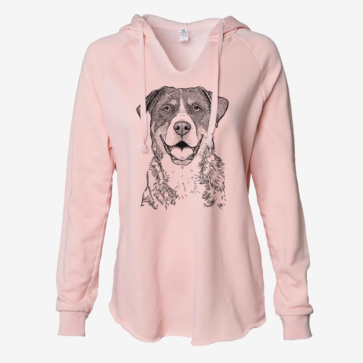 Leon the Greater Swiss Mountain Dog - Cali Wave Hooded Sweatshirt