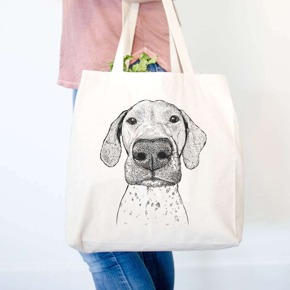 Leroy the German Shorthaired Pointer - Tote Bag