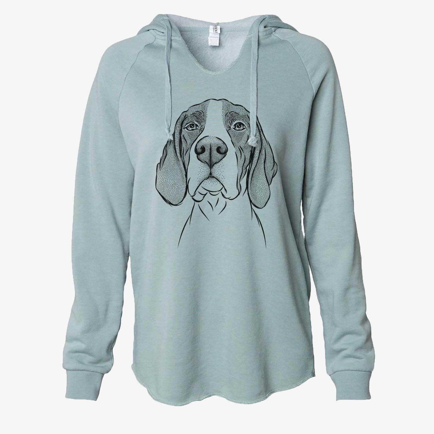 Liam the English Pointer - Cali Wave Hooded Sweatshirt