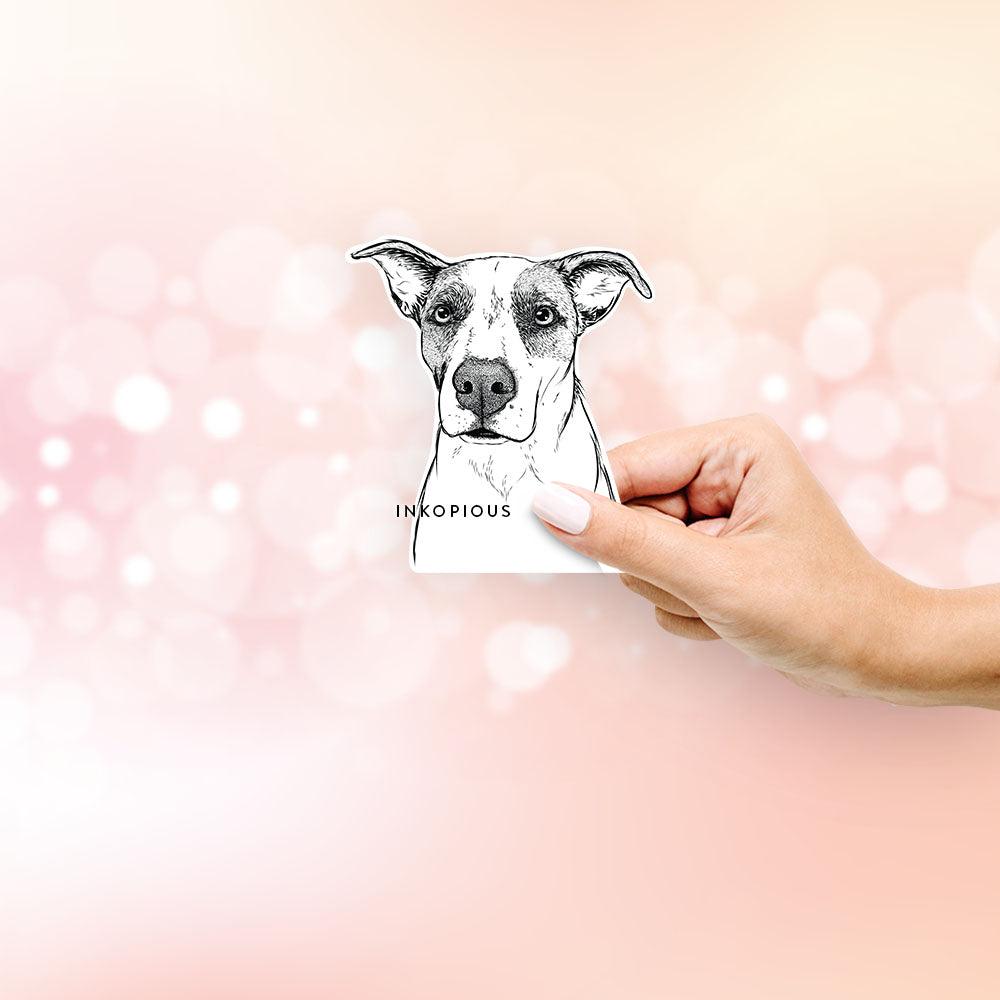 Lily the Mixed Breed - Decal Sticker