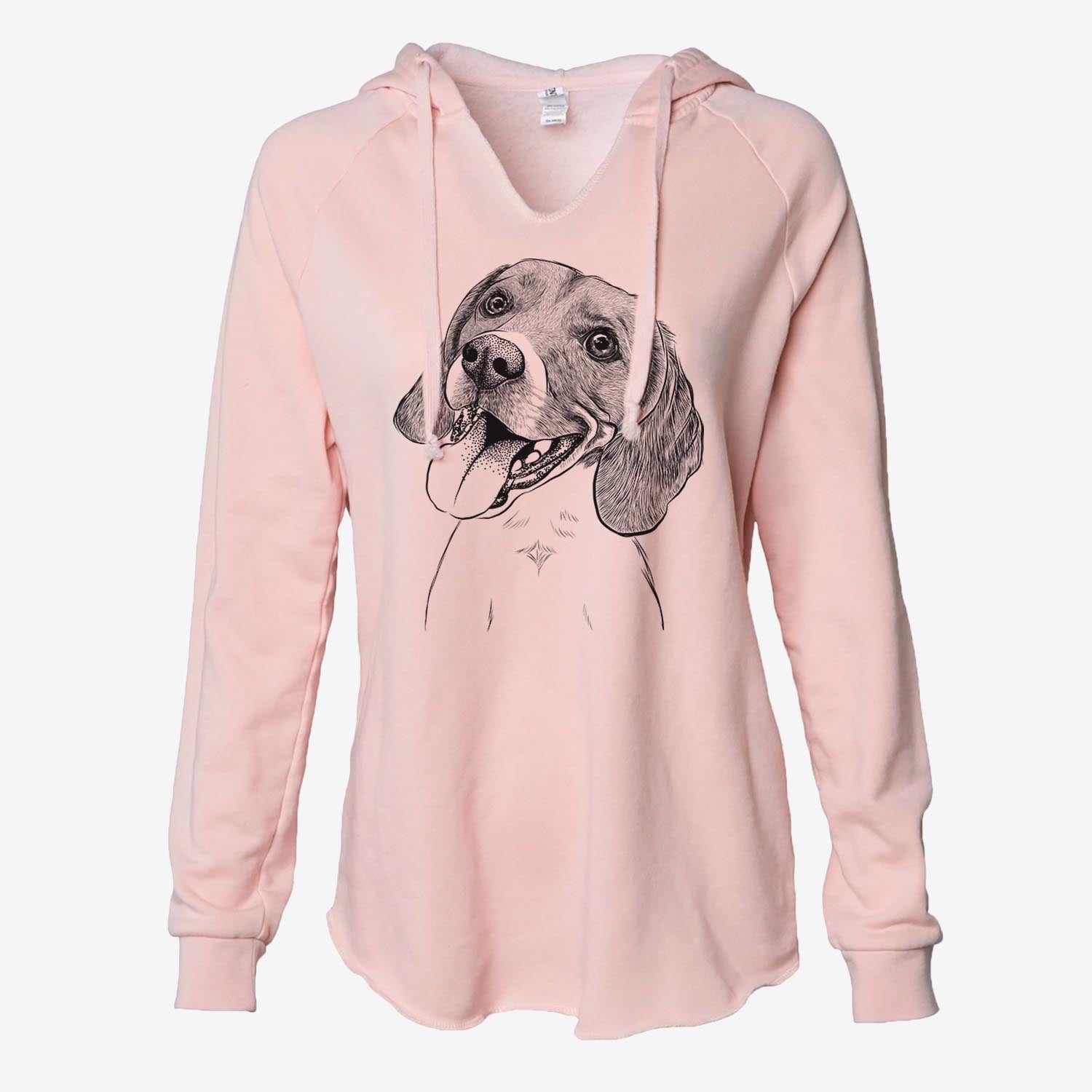 Little Bandit the Beagle - Cali Wave Hooded Sweatshirt