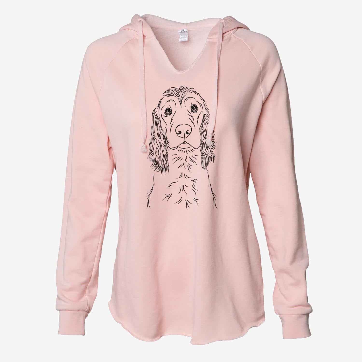 Logan the Cocker Spaniel - Cali Wave Hooded Sweatshirt