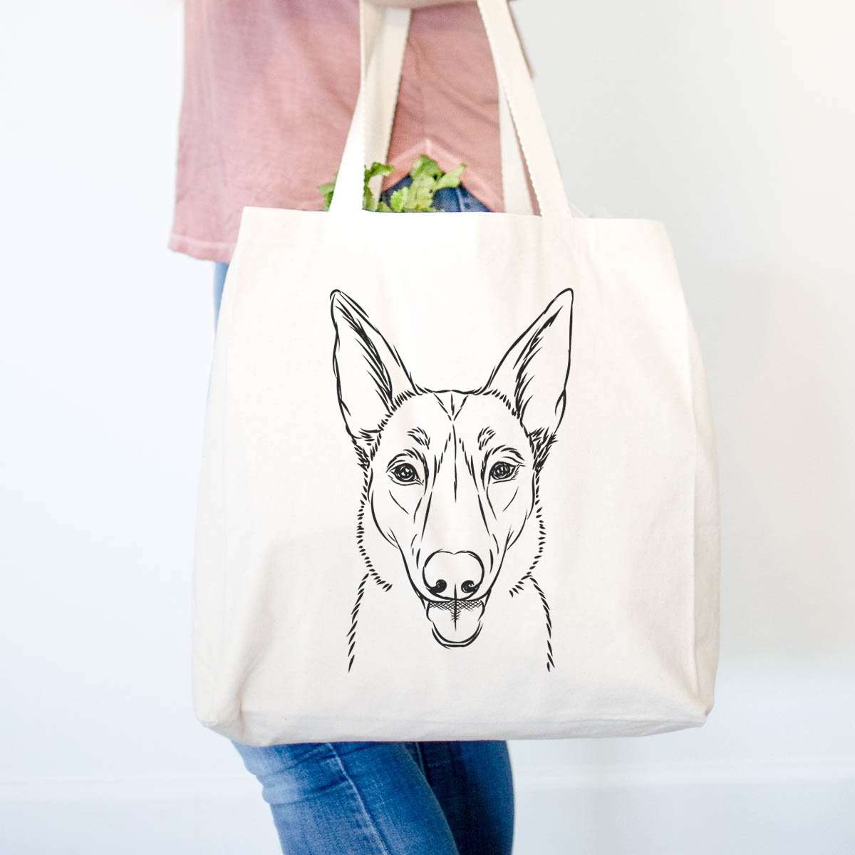 Lyric the Belgian Malinois - Tote Bag