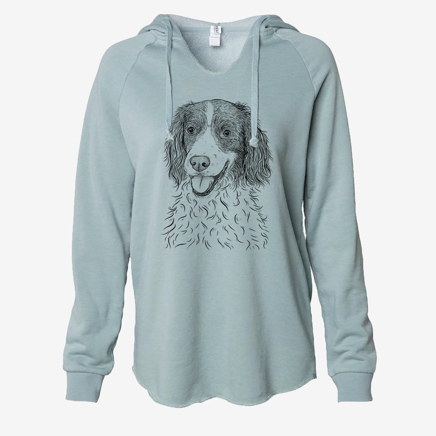 Maggie the Springer Spaniel - Cali Wave Hooded Sweatshirt