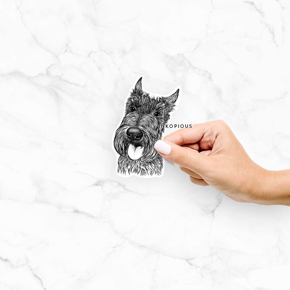 Magnus the Scottish Terrier - Decal Sticker