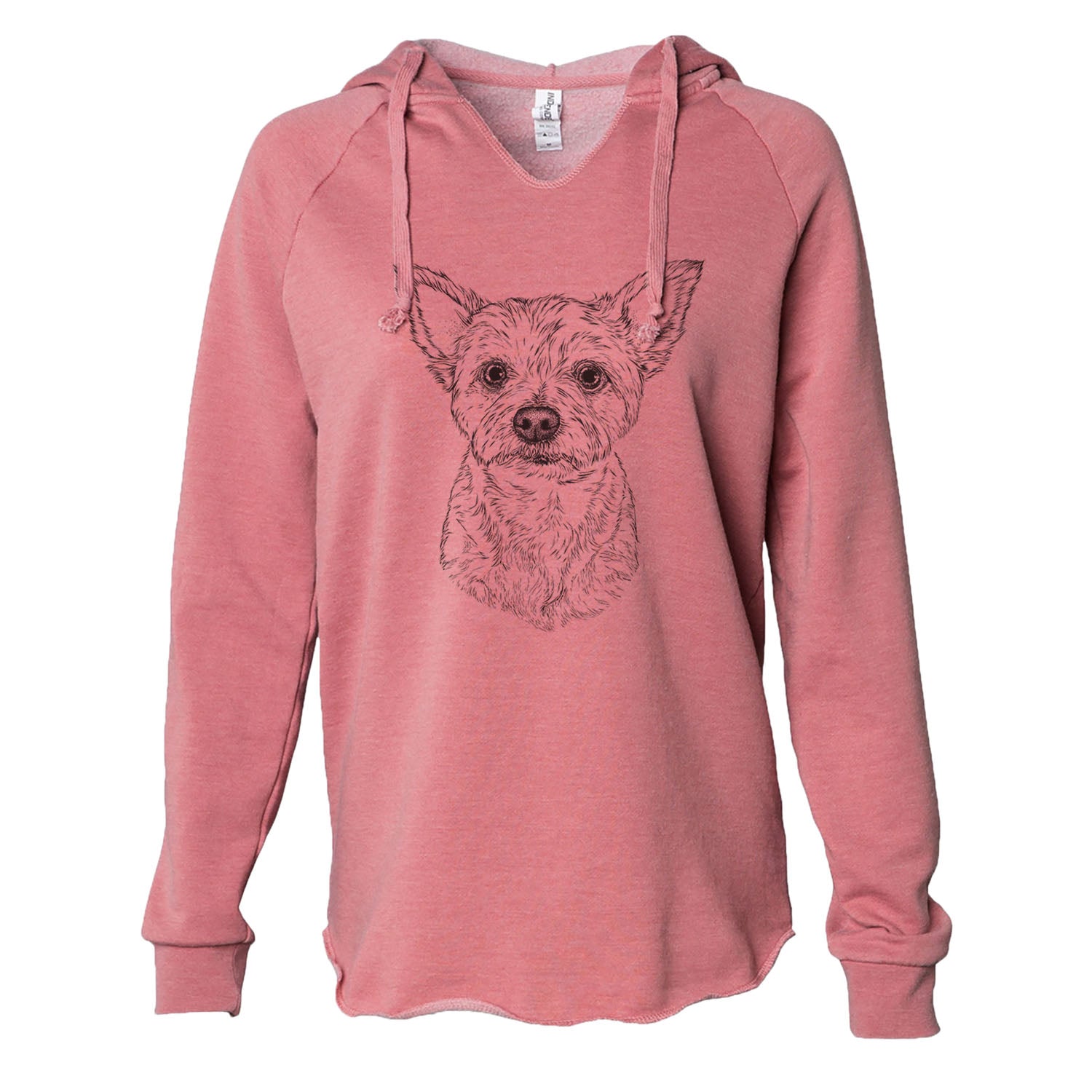 Mango the Mixed Breed - Cali Wave Hooded Sweatshirt