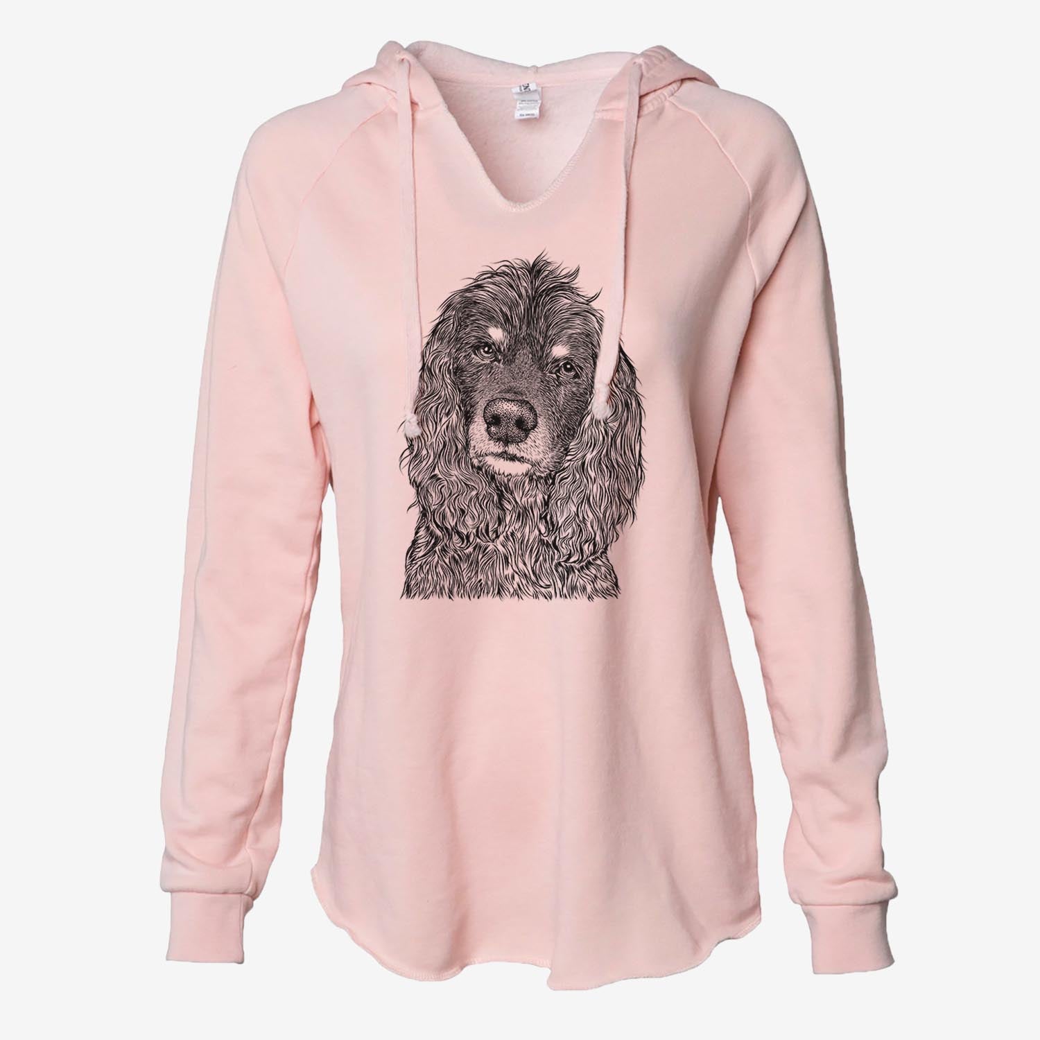 Marley Boy the American Cocker Spaniel - Cali Wave Hooded Sweatshirt