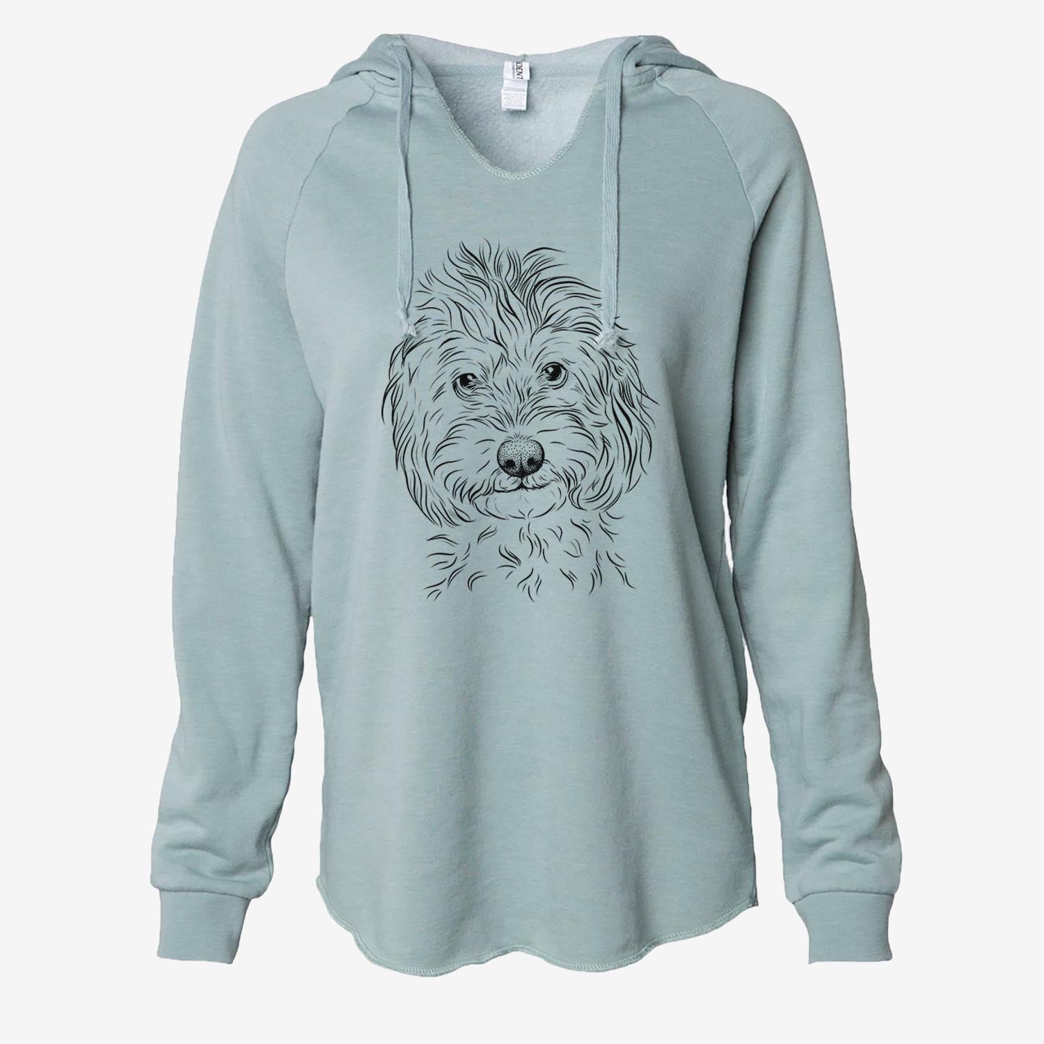 Mason the Cavapoo - Cali Wave Hooded Sweatshirt