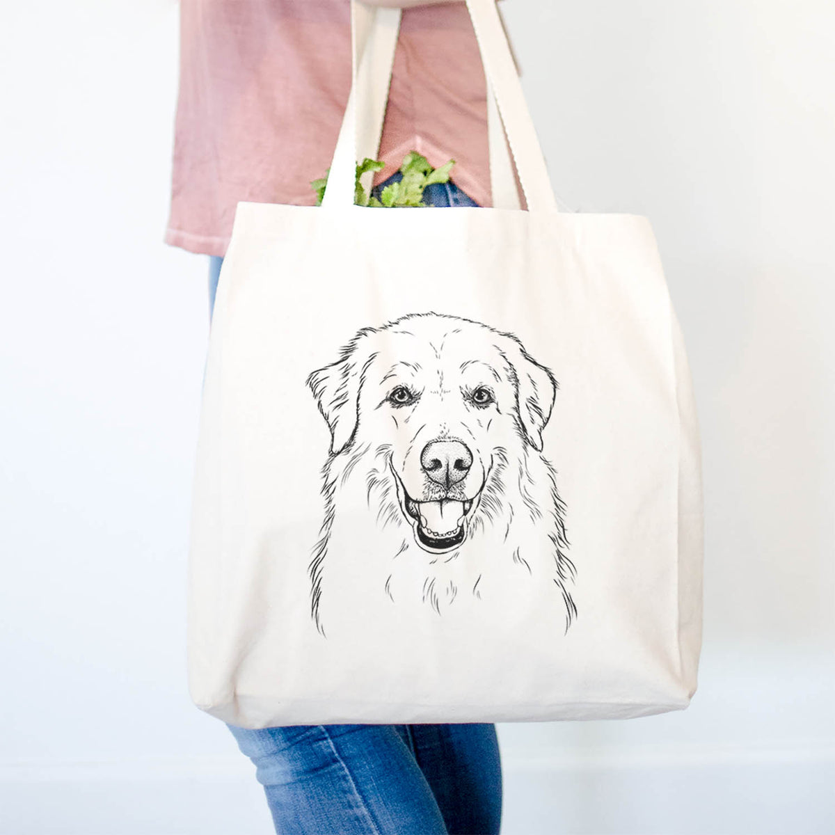 Meg the Great Pyrenees - Tote Bag