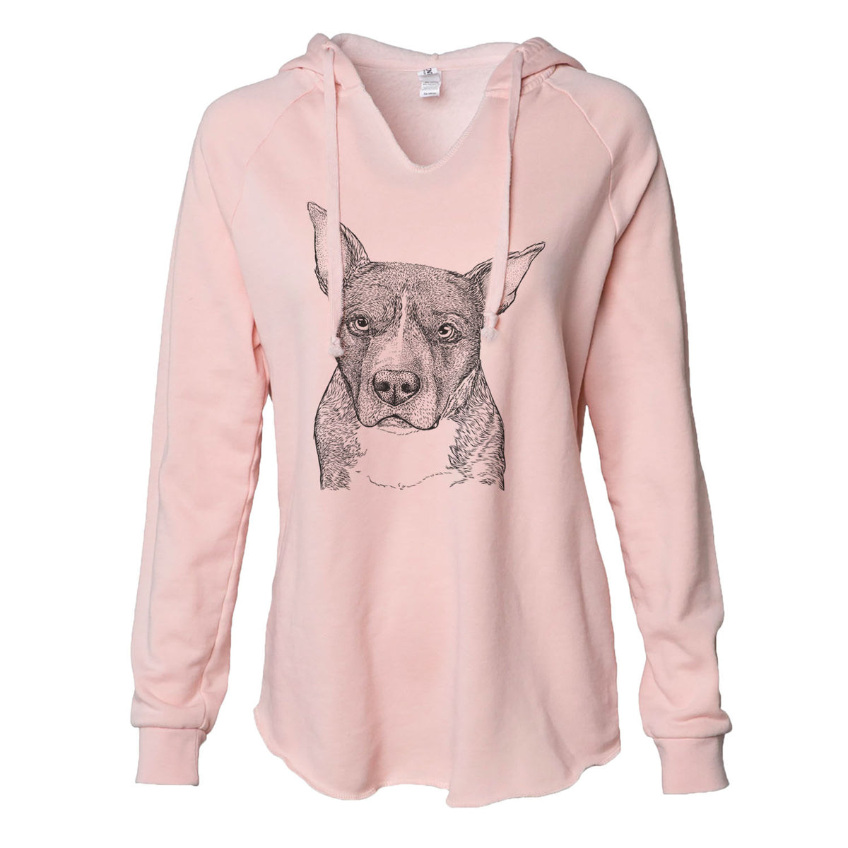 Mercy the Pitbull - Cali Wave Hooded Sweatshirt