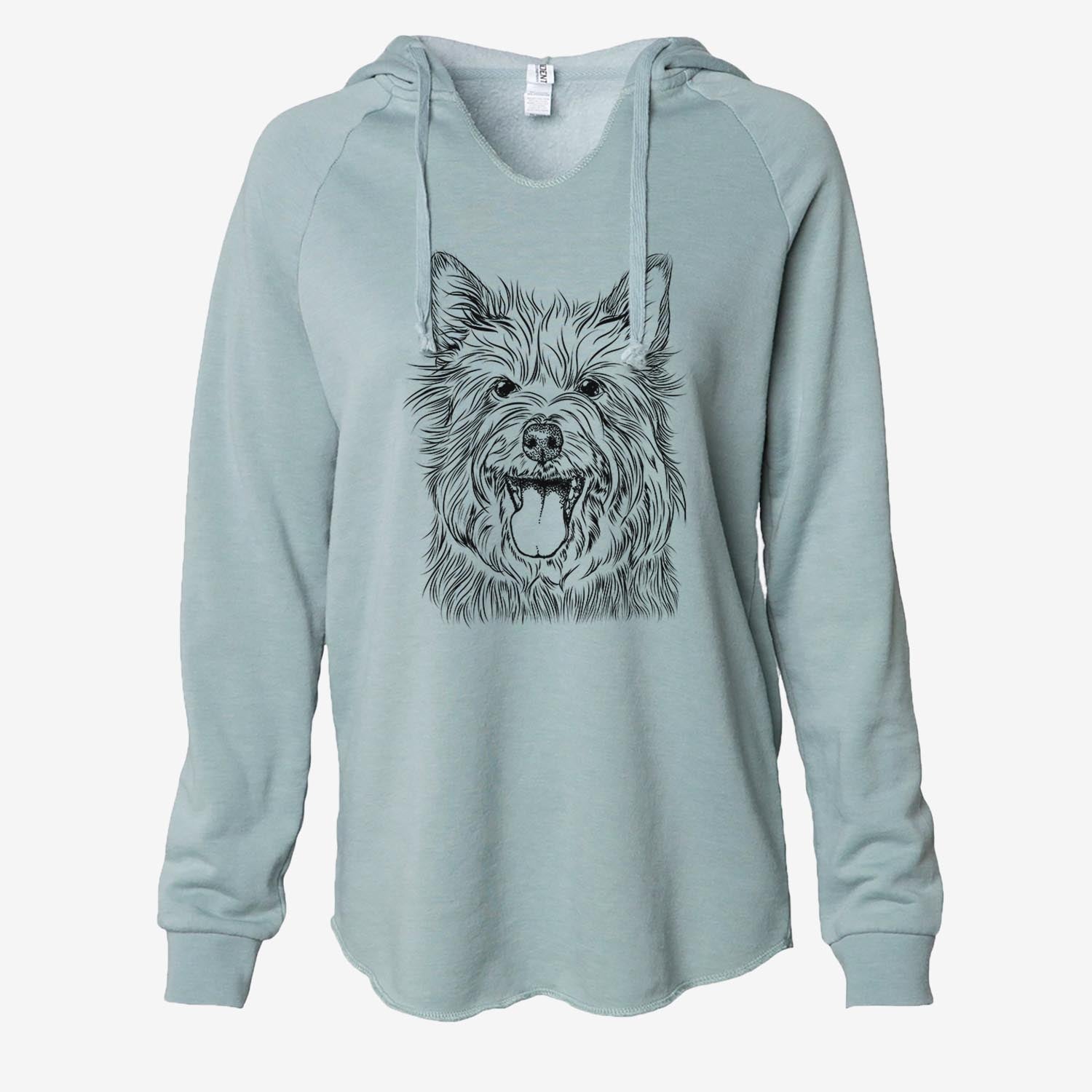 Middy the Australian Terrier - Cali Wave Hooded Sweatshirt