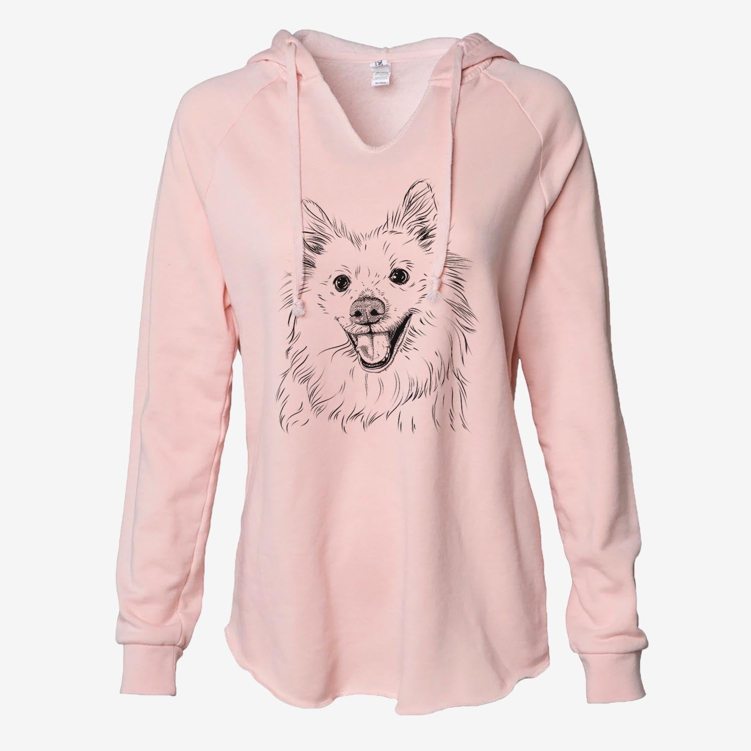 Miki the American Eskimo - Cali Wave Hooded Sweatshirt