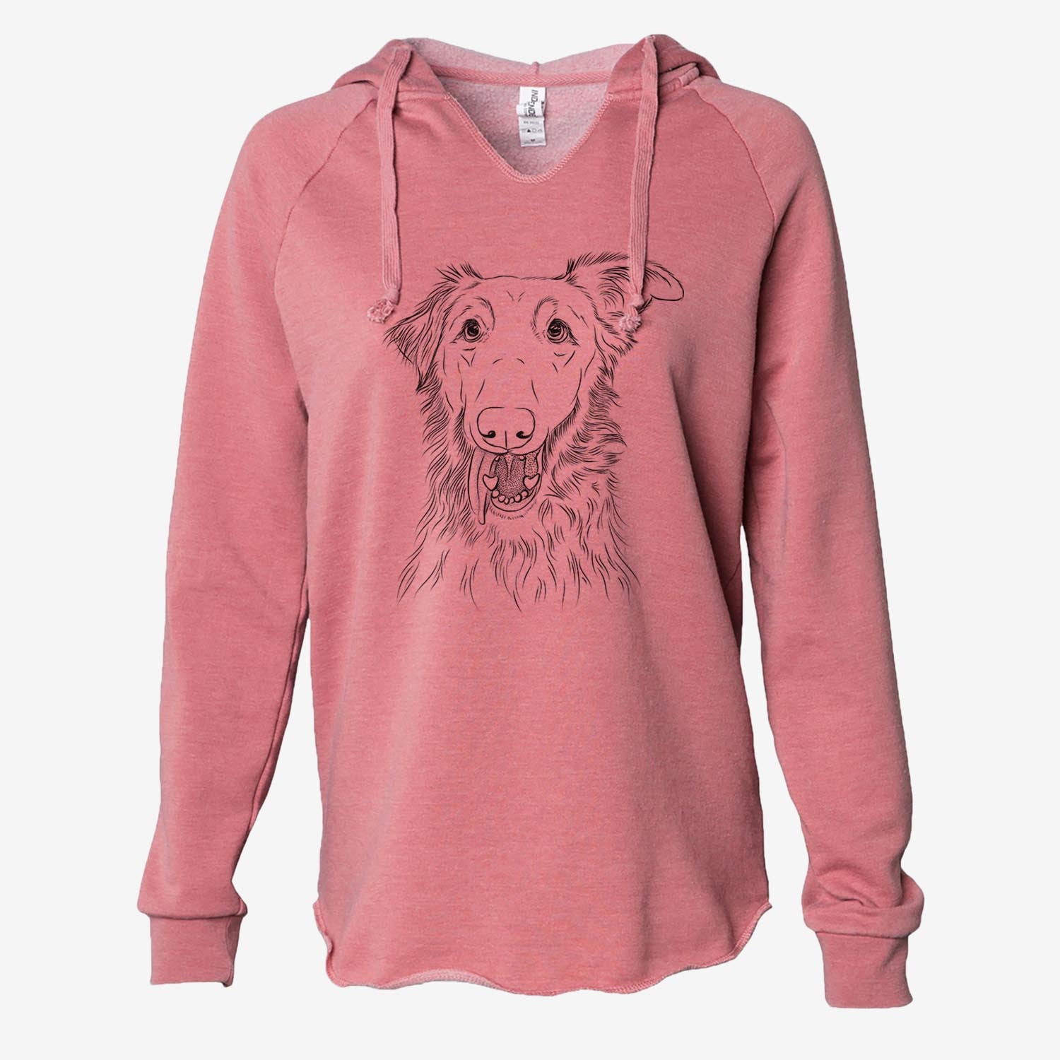 Mila the Mixed Breed - Cali Wave Hooded Sweatshirt