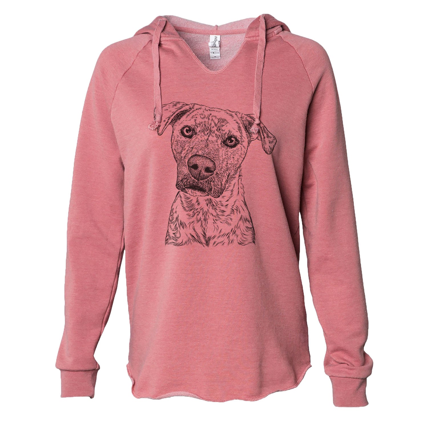 Monster Baby the Pitbull Mix - Cali Wave Hooded Sweatshirt