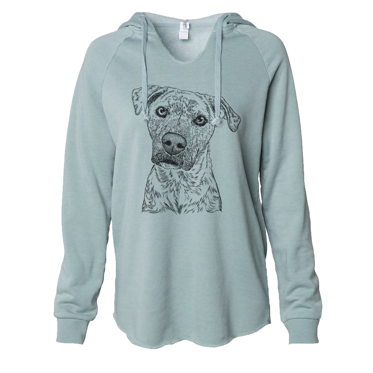 Monster Baby the Pitbull Mix - Cali Wave Hooded Sweatshirt